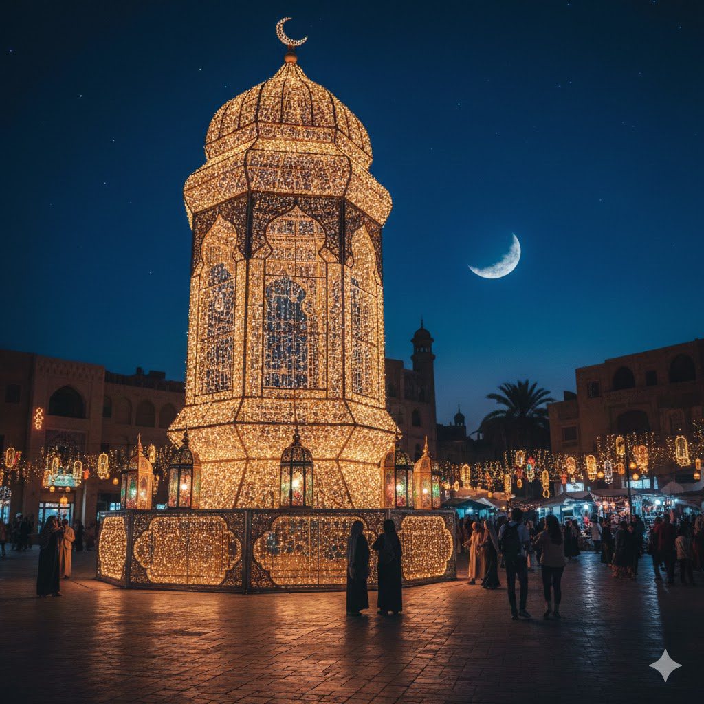 ramazan lantern light decoration in uae