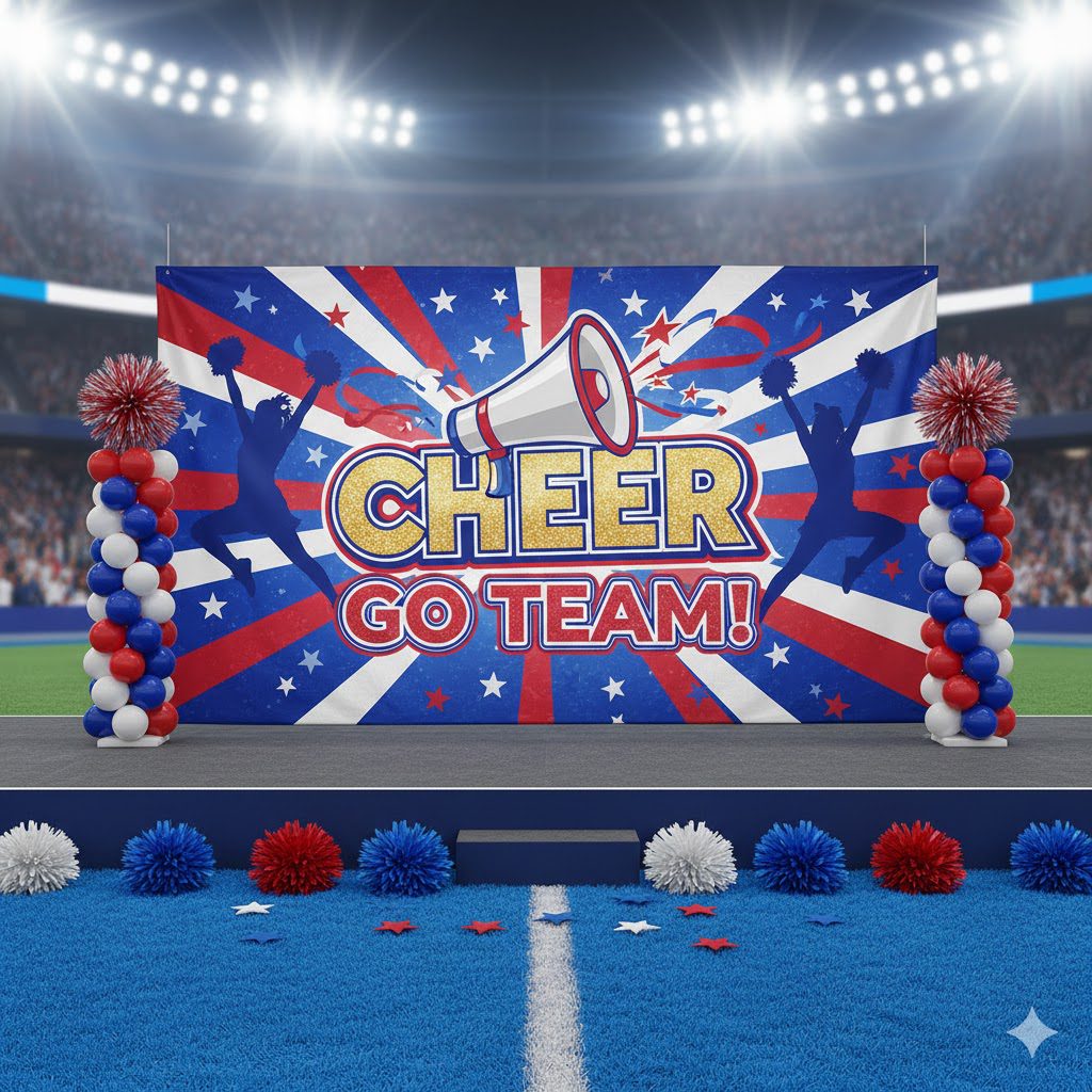 sports event stage decoration