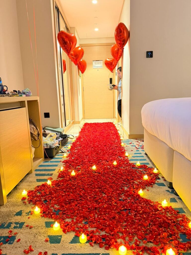 proposal decoration in dubai