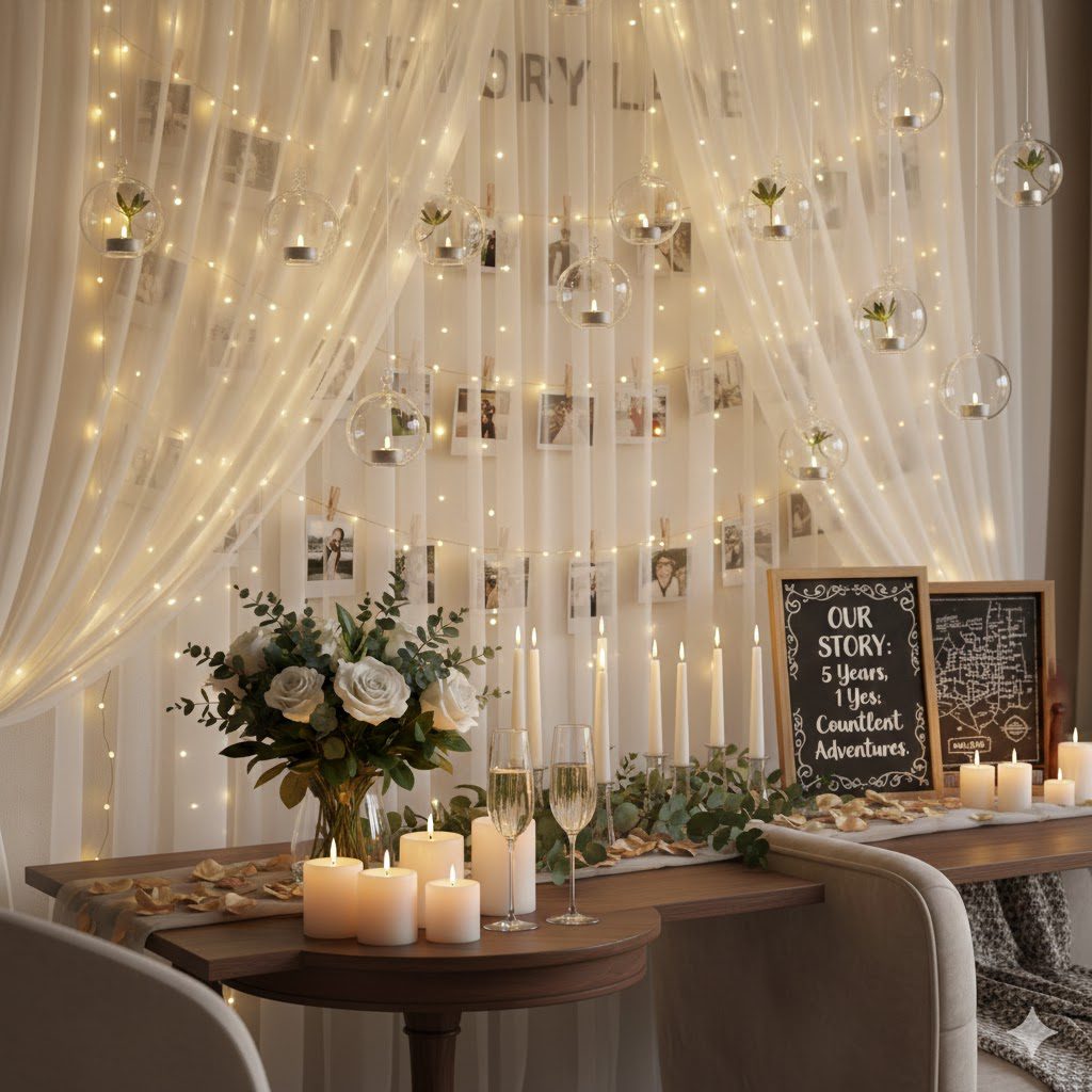 engagement anniversary decoratuion in dubai